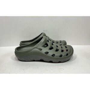 Oboz Whakata Coast‎ Green Rubber Slip On Comfort Clogs Recovery Men’s Size 9